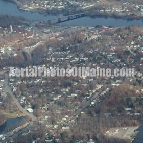 Gardiner, Maine Aerial Photos